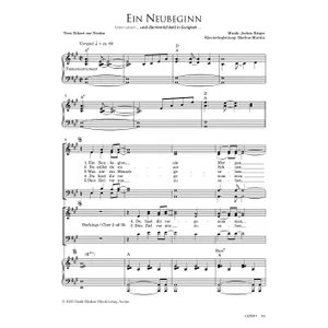 Produktbild des Artikels Ein Neubeginn (Noten - Download)