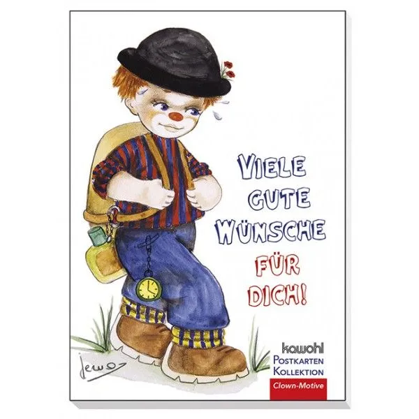 Produktbild des Artikels Postkartenbuch: Viele gute Wünsche für dich (Schreibwaren)