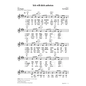 Produktbild des Artikels Ich will Dich anbeten (Noten - Download)