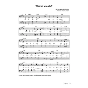 Produktbild des Artikels Wer ist wie du (Noten - Download)