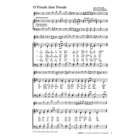 Produktbild des Artikels O Freude über Freude (Noten - Download)