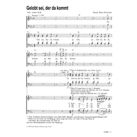 Produktbild des Artikels Gelobt sei, der da kommt (Noten - Download)