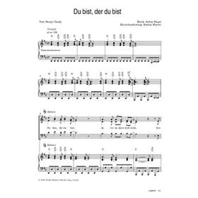 Produktbild des Artikels Du bist, der du bist (Noten - Download)
