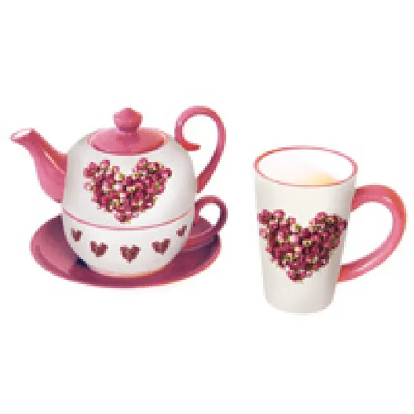Produktbild des Artikels Tea for One "Rose" - Set ()