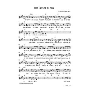 Produktbild des Artikels Das Privileg zu sein (Noten - Download)