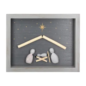 Produktbild des Artikels Wandbild Stein "Krippe" ()