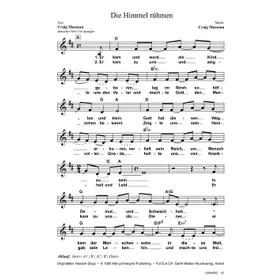 Produktbild des Artikels Die Himmel rühmen (Noten - Download)