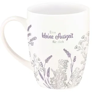 Produktbild des Artikels Tasse "Eine kleine Auszeit" (Silber-Edition) ()