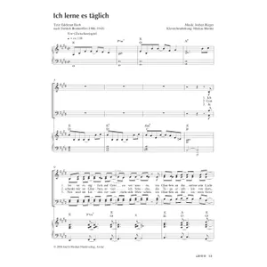 Produktbild des Artikels Ich lerne es täglich (Noten - Download)