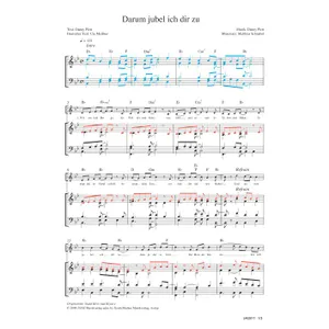 Produktbild des Artikels Darum jubel ich dir zu (Noten - Download)