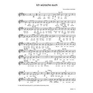 Produktbild des Artikels Ich wünsche euch (Noten - Download)