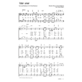 Produktbild des Artikels Vater unser (Noten - Download)