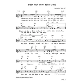 Produktbild des Artikels Steck mich an mit deiner Liebe (Noten - Download)