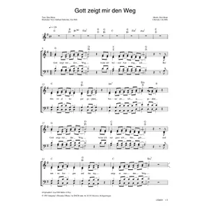 Produktbild des Artikels Gott zeigt mir den Weg (Noten - Download)