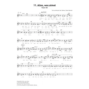 Produktbild des Artikels Alles was atmet lobt den Herrn (Noten - Download)