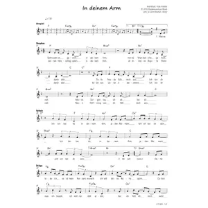 Produktbild des Artikels In deinem Arm (Noten - Download)