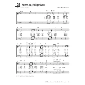 Produktbild des Artikels Komm, du, Heiliger Geist (Noten - Download)