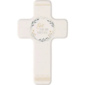 Produktbild des Artikels Holzkreuz für Kinder "Gott segne und behüte dich" ()