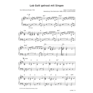 Produktbild des Artikels Lob Gott getrost mit Singen (Noten - Download)