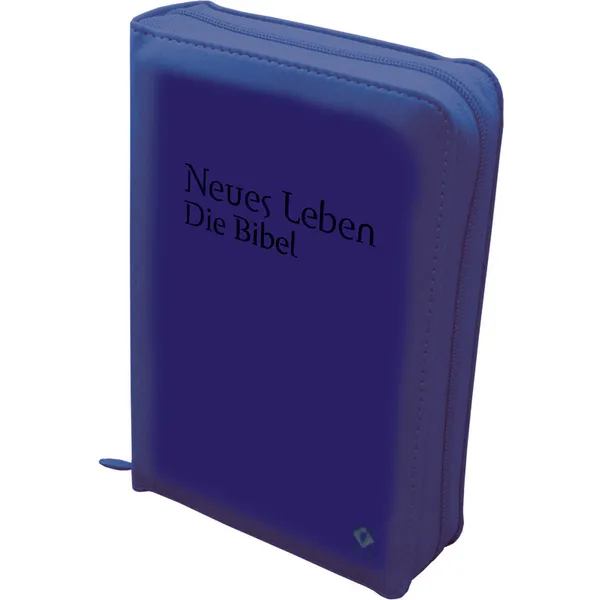 Produktbild des Artikels Neues Leben. Die Bibel. Taschenausgabe. ital. Kunstleder blau, Reißverschluss (Bibel - Kunstleder)