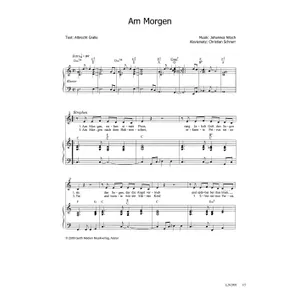 Produktbild des Artikels Am Morgen (Noten - Download)