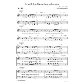 Produktbild des Artikels Er will den Menschen nahe sein (Noten - Download)