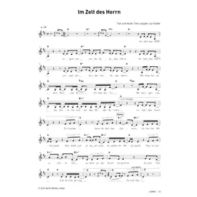 Produktbild des Artikels Im Zelt des Herrn (Noten - Download)