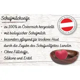 Stimmungsbild zu Schafmilchseife Herz "Frohe Weihnachten"