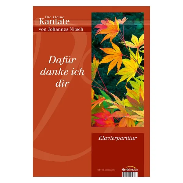 Produktbild des Artikels Dafür danke ich dir (Partitur/digital) (Noten - Download)