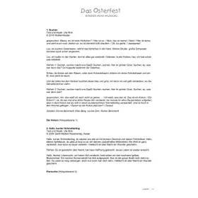 Produktbild des Artikels Das Osterfest (Liedtexte) (Noten - Download)