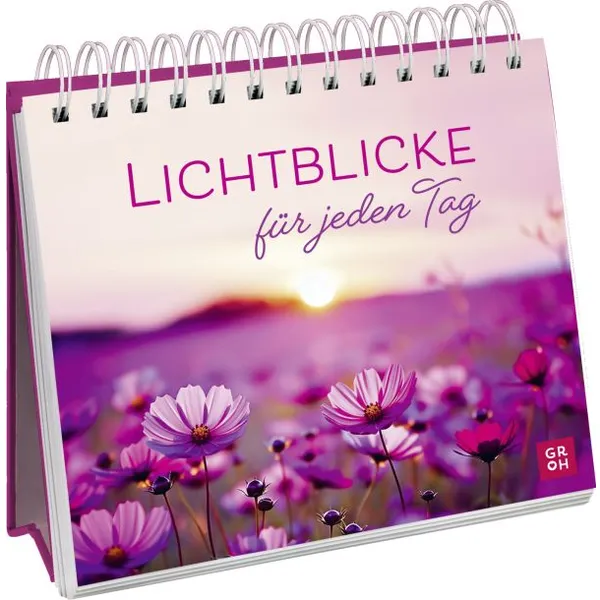 Produktbild des Artikels Lichtblicke für jeden Tag - Aufstellbuch (Buch - Spiralbindung)