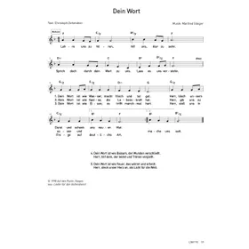 Produktbild des Artikels Dein Wort (Noten - Download)