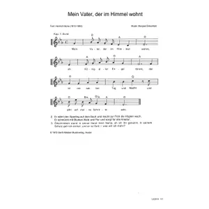 Produktbild des Artikels Mein Vater, der im Himmel wohnt (Noten - Download)