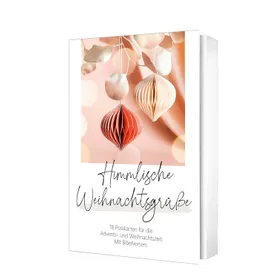 Produktbild des Artikels Himmlische Weihnachtsgrüße - Postkartenset (Schreibwaren - Kartoniert)