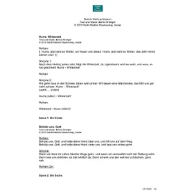 Produktbild des Artikels Bennis Weihnachtsstern (Liedtexte) (Noten - Download)