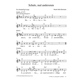 Produktbild des Artikels Schule mal andersrum (Noten - Download)