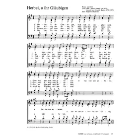 Produktbild des Artikels Herbei o ihr Gläubigen (Noten - Download)