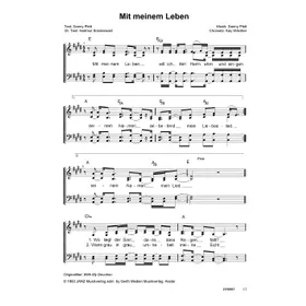Produktbild des Artikels Mit meinem Leben (Noten - Download)