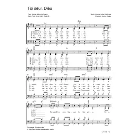 Produktbild des Artikels Toi seul, Dieu (Noten - Download)