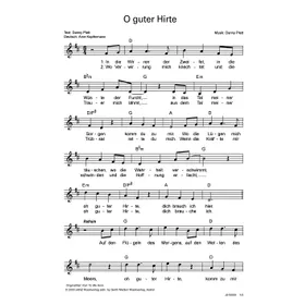 Produktbild des Artikels O guter Hirte (Noten - Download)