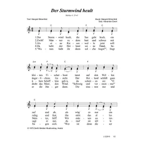 Produktbild des Artikels Der Sturmwind heult (Noten - Download)