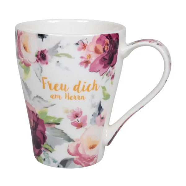 Produktbild des Artikels Tasse "Pfingstrosen" ()
