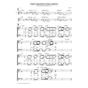 Produktbild des Artikels This I Believe (The Creed) (Noten - Download)