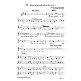 Produktbild des Artikels Wir brauchen keine Andern (Noten - Download)