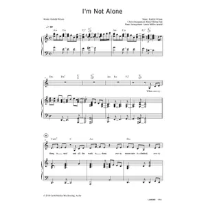 Produktbild des Artikels Im Not Alone (Noten - Download)