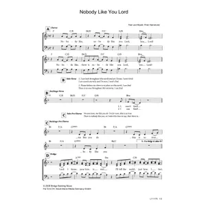 Produktbild des Artikels Nobody Like You Lord (Noten - Download)