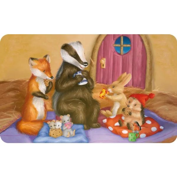 Produktbild des Artikels Frühstücksbrettchen "Kleiner Igel" ()