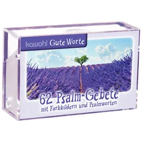 Produktbild des Artikels 62 Psalm-Gebete - Karten (Schreibwaren)