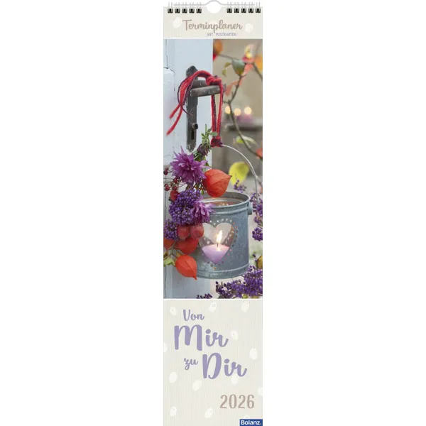 Produktbild des Artikels Von Mir zu Dir 2026 - Terminkalender (Kalender - Spiralbindung)