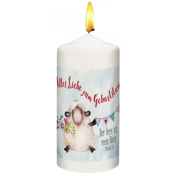 Produktbild des Artikels Kerze "Alles Liebe zum Geburtstag" ()